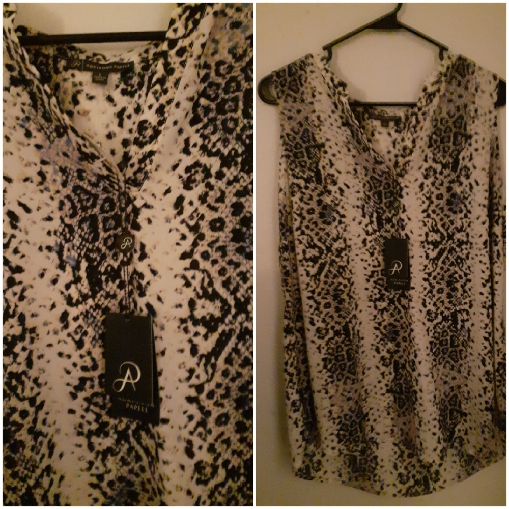 Chiffon Women's blouse NWT